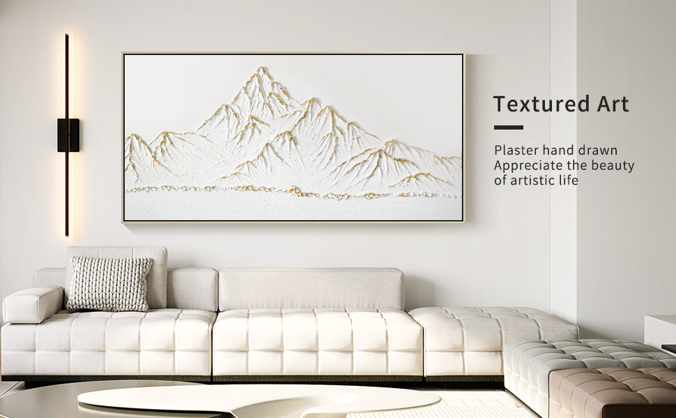 Huge 3D Textured Abstract Paintings: Sensory Masterpieces That Redefin –  Canvashi.com