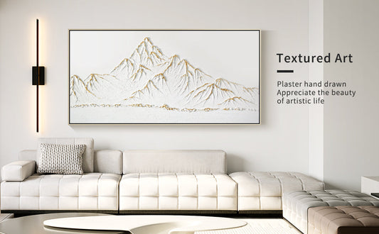 Huge 3D Textured Abstract Paintings: Sensory Masterpieces That Redefine Walls and Elevate Interiors in 2026