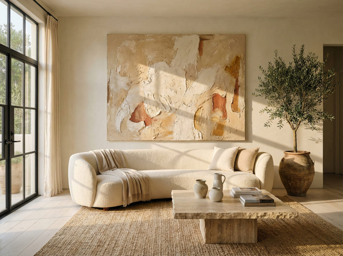 Mastering Vertical Drama: Oversized Canvas Art for High Ceilings