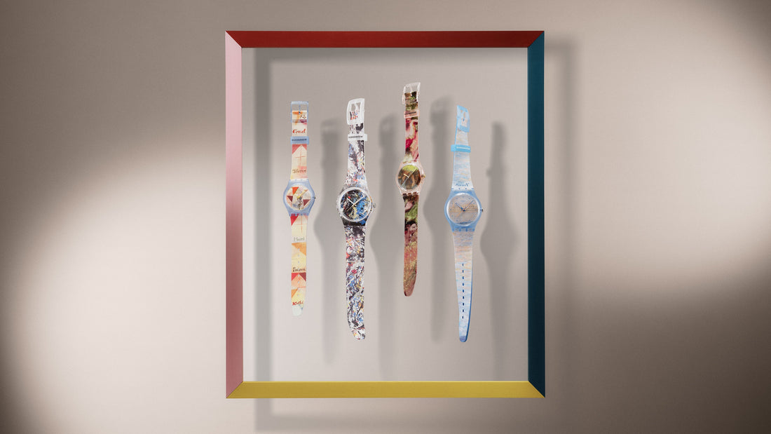 Swatch x Guggenheim: Transforming Masterpieces into Wearable Timepieces