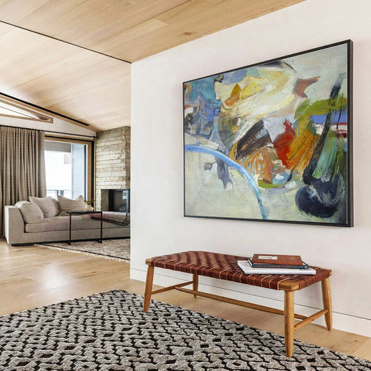 Acrylic Modern Art Paintings Colorful Abstract Still Life HPS147