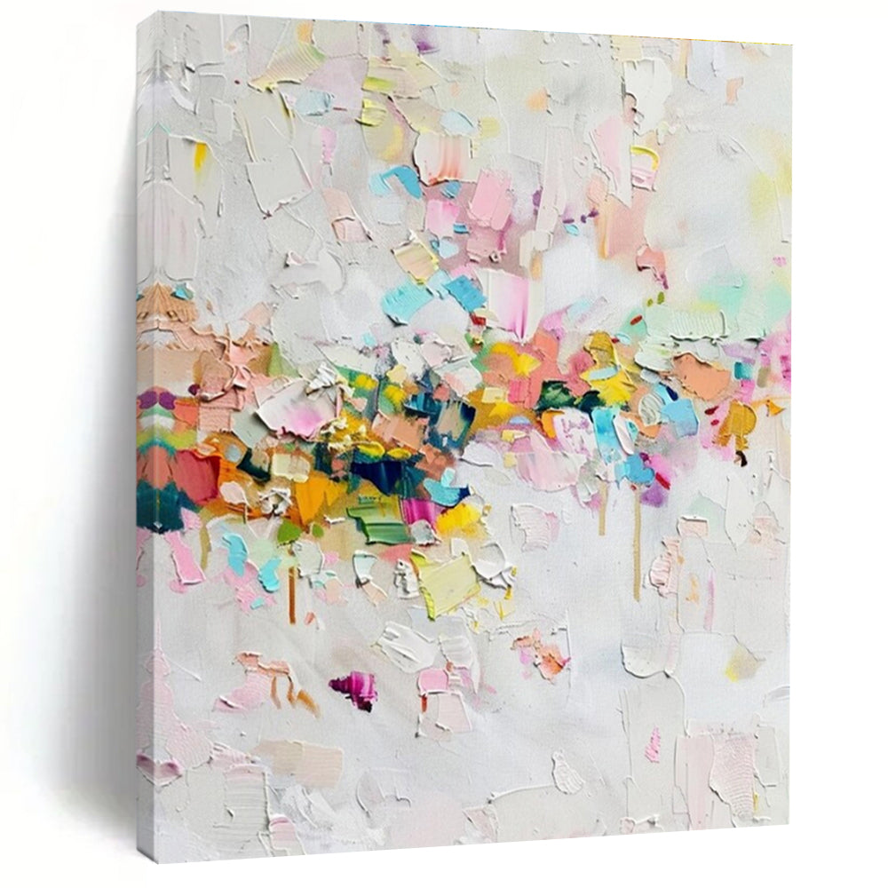 Cool Abstract Paintings Colorful Textured Abstract Art PT662