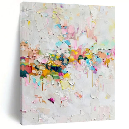 Cool Abstract Paintings Colorful Textured Abstract Art PT662