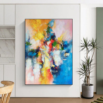 Large Size Colorful Abstract Art PT769