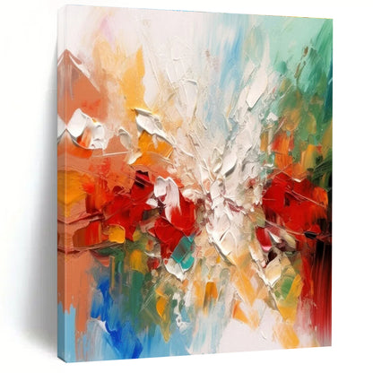 Modern Art Acrylic Colorful Abstract Explosion Painting DPS445