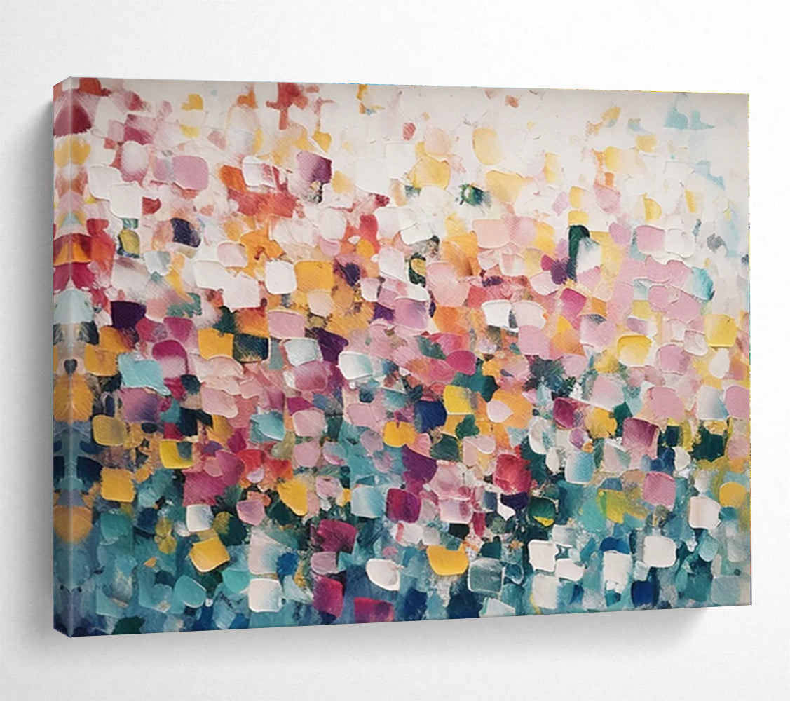 Unique Abstract Art Colorful Square Abstract Mosaic Art HPS154