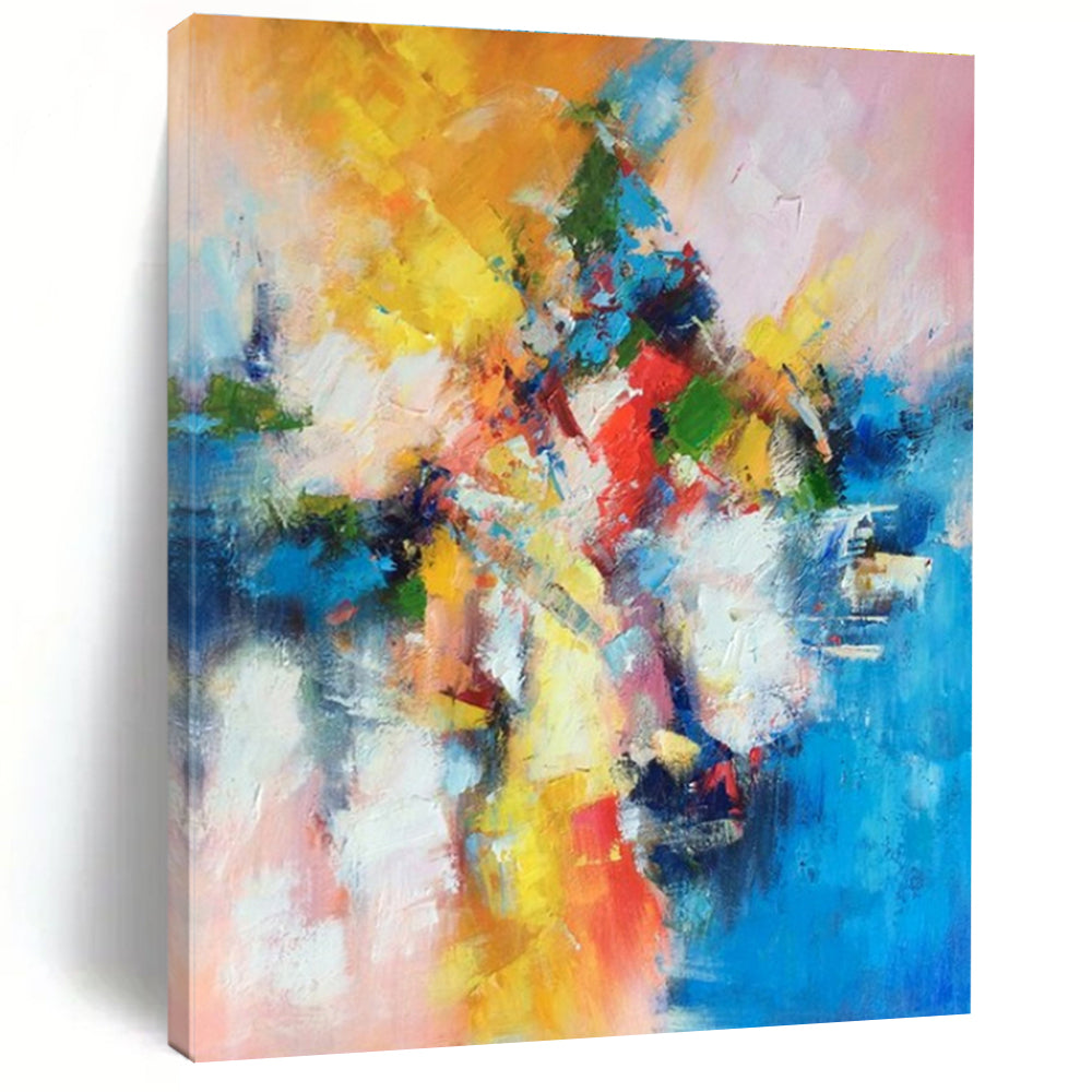 Large Size Colorful Abstract Art PT769