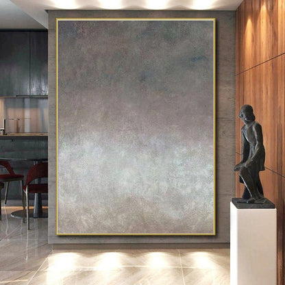 Paintings For House Gray Beige Textured Abstract Art PT496