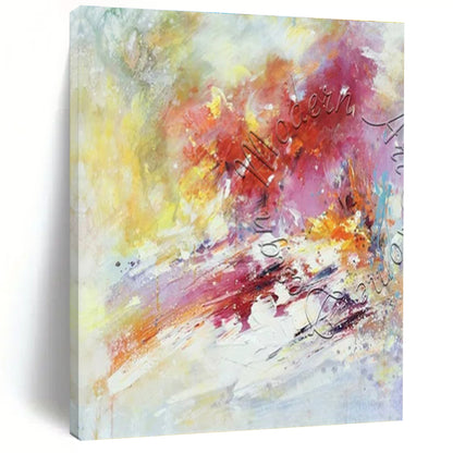 Modern Art Acrylic Vibrant Color Explosion Abstract Art PT620
