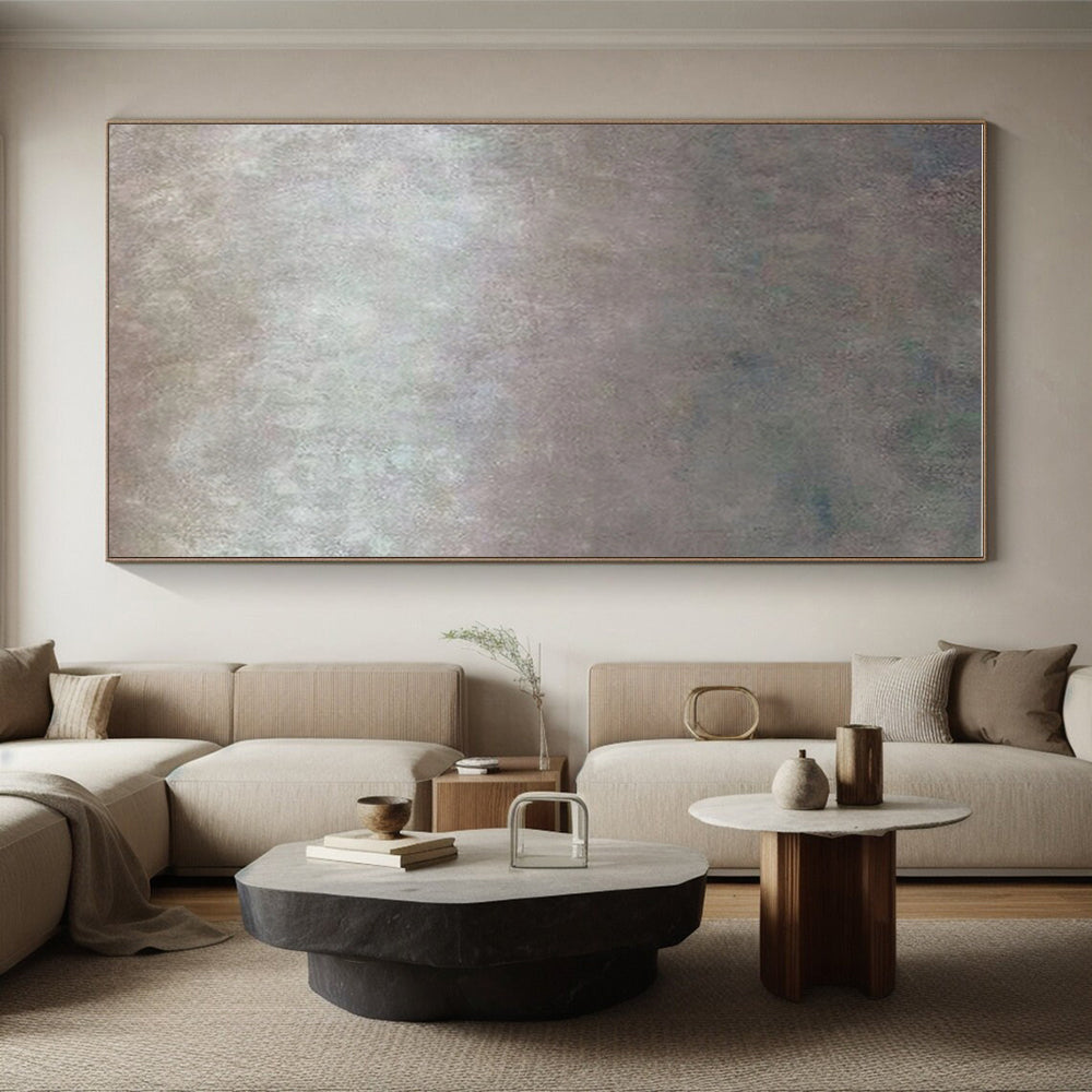 Paintings For House Gray Beige Textured Abstract Art PT496